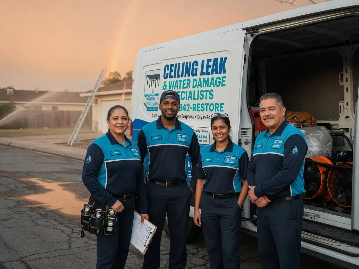 Ceiling Leak Cleanup company in Thompson, PA