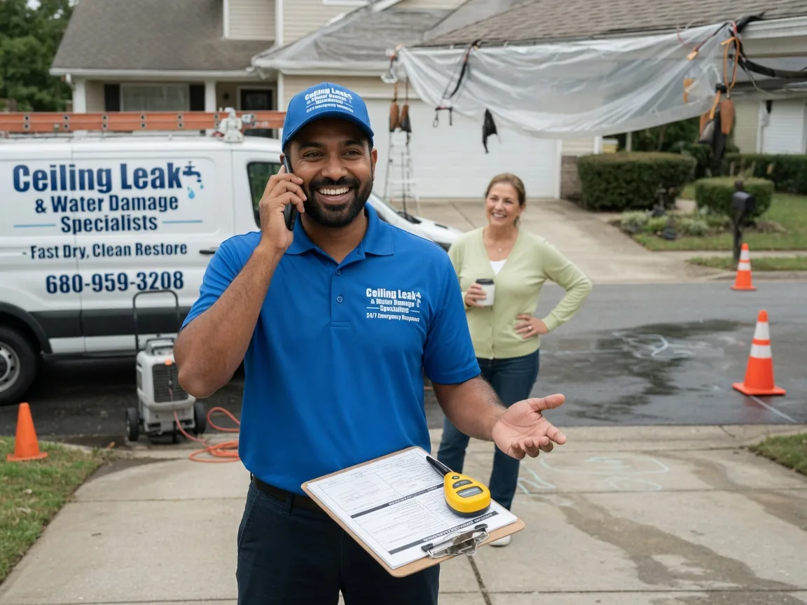 Ceiling Leak Cleanup Thompson, PA FAQs